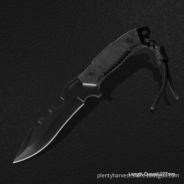 Fixed-Blade Knife with G10 Handle (#3779)
